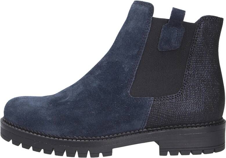 Gabor enkellaars 72.720.46 blauw Wijdte H - Foto 2