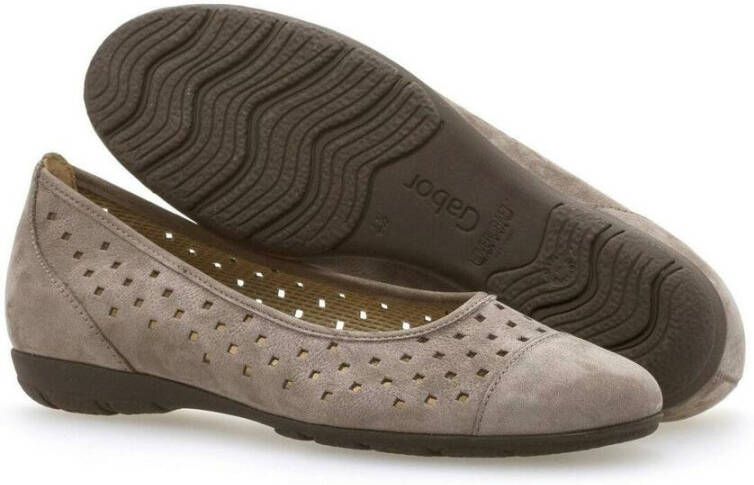 Gabor brown casual closed shoes Bruin Dames
