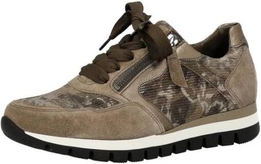 Gabor Bruine Dames Sneaker van Kunstleer