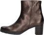 Gabor 071 Enkellaarsjes Enkelboots met rits Dames Bruin - Thumbnail 3