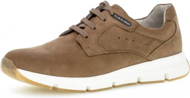 Gabor Bruine Heren Casual Veterschoenen