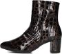 GABOR Enkellaarsjes Dames 701 Maat: 42 5 Materiaal: Lakleer Kleur: Bruin - Thumbnail 2