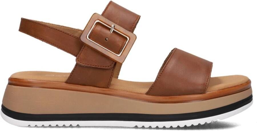 GABOR Dames 744 Maat: 39 Materiaal: Leer Kleur: Bruin - Foto 2