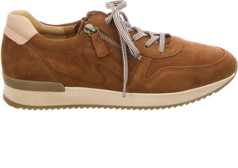 Gabor Bruine Sneakers voor stijlvolle outfits