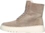 GABOR Veterboots Dames 541 Maat: 40 5 Materiaal: Suède Kleur: Taupe - Thumbnail 3