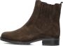 Gabor 022 Enkellaarsjes Enkelboots met rits Dames Bruin - Thumbnail 2