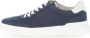 Gabor Casual heren veterschoenen in jeans - Thumbnail 1