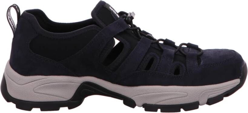 Pius Gabor Slip-on sneakers met elastieken en snelsluiting