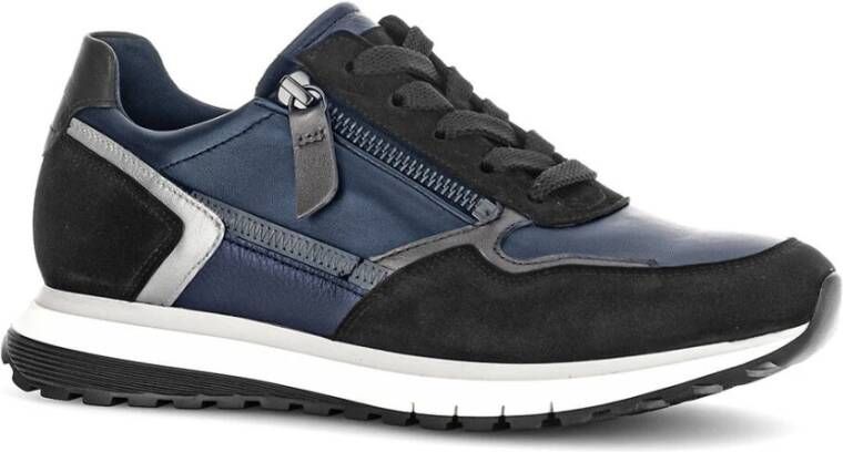 Gabor Casual Sneakers Samoa Stijl Blue Dames