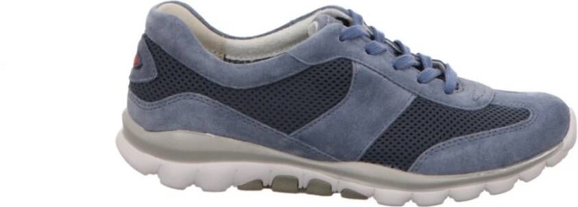 Gabor Casual Turkoois Veterschoenen voor Dames