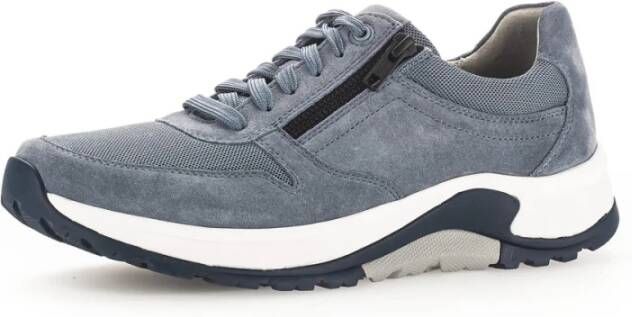 Gabor Casual Veterschoen in Blauw