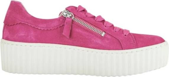 Gabor Mooie Dames Enkellaarzen Pink Dames - Foto 2