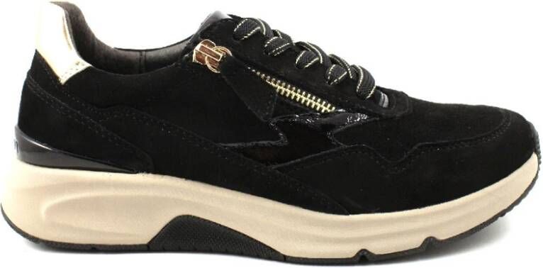 Gabor Casual Veterschoenen in Zwart