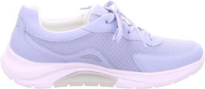 Gabor Rollingsoft Sneakers met sleehak vrijetijdsschoen lage schoen veterschoen met verwisselbaar voetbed