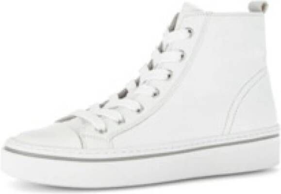 Gabor Sneakers high top sneaker vrijetijdsschoen veterschoen met rits