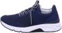 Gabor rollingsoft sensitive 46.897.36 dames rollende wandelsneaker blauw - Thumbnail 3