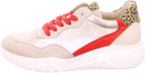Gabor Sneaker 63.451.13 Beige Goud Rood Combi - Foto 2