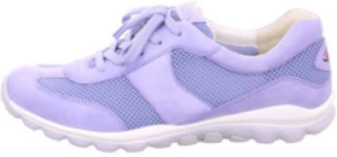 Rollingsoft Gabor sensitive 46.966.66 dames rollende wandelsneaker Blauw