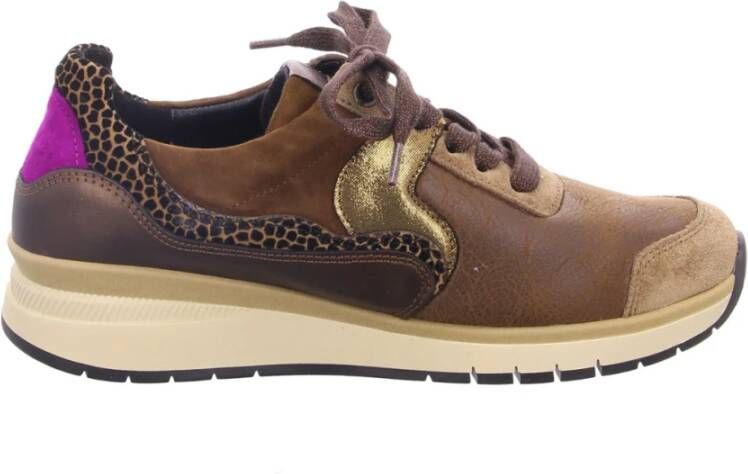 Gabor Veterschoenen Laag Veterschoenen Laag cognac