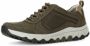 Gabor Rollingsoft Sneakers met sleehak vrijetijdsschoen lage schoen veterschoen met contraststiksels g-breedte - Thumbnail 1
