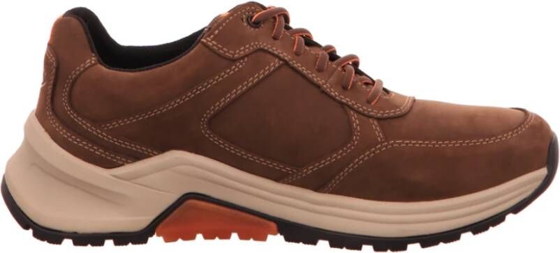Pius Gabor rollingsoft sensitive 8007.10.04 heren rollende wandelsneaker bruin - Foto 3