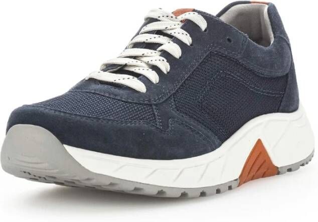 Pius Gabor rollingsoft sensitive 8002.13.01 heren rollende wandelsneaker blauw - Foto 2