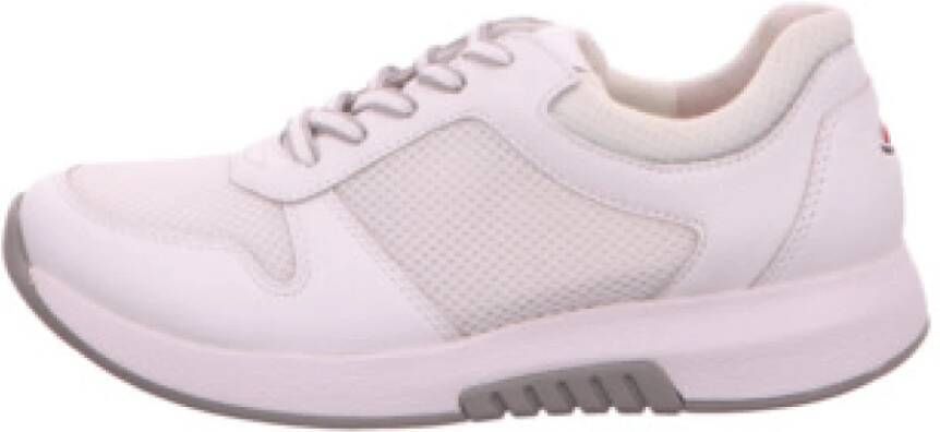 Gabor Casual witte veterschoenen voor dames
