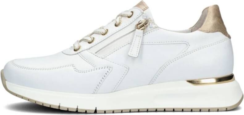 GABOR Lage Sneakers Dames 448.1 Maat: 40 Materiaal: Leer Kleur: Wit - Foto 7
