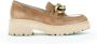 Gabor Cognac Leren Mocassins Stijlvol Comfort Brown Dames - Thumbnail 2