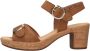 Gabor Cognac Sandaal 764.1 Stijlvol Comfort Brown Dames - Thumbnail 2