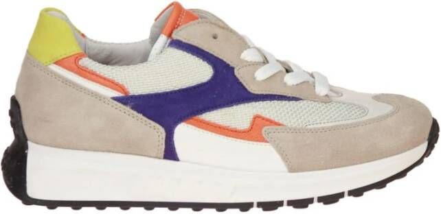 Gabor Comfort Beige-Paarse Sneaker H-leest Beige Dames - Foto 3