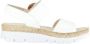 Gabor Witte Leren Anatomische Sandalen White Dames - Thumbnail 3