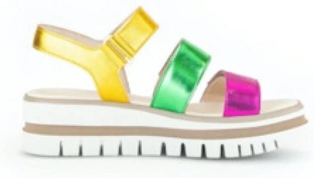 Gabor Comfort Sandalen voor Dames in effen kleur
