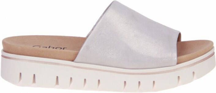 Gabor Slippers sleehak zomerschoen slippers met elastiek breedte g - Foto 2