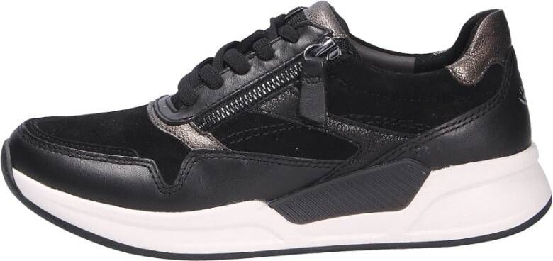 Gabor Rollingsoft Sneakers zwart Suede - Foto 2