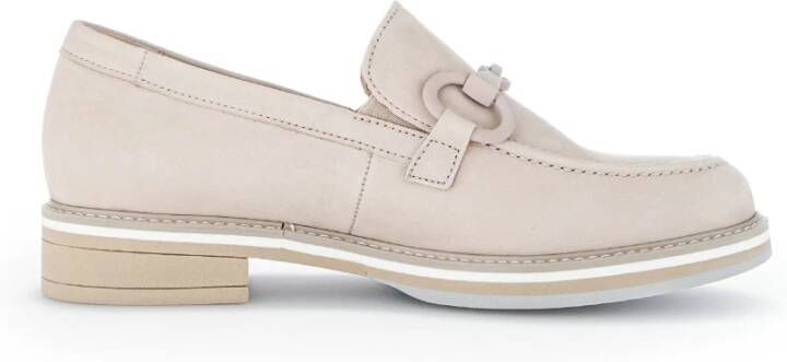 Gabor Comfortabele damesloafer Beige Dames