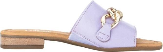 Gabor Comfortabele damesslippers Purple Dames - Foto 3