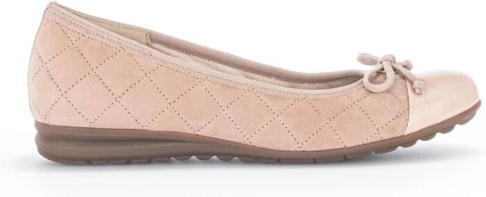 Gabor Comfortabele Klassieke Ballerina Schoenen Pink Dames