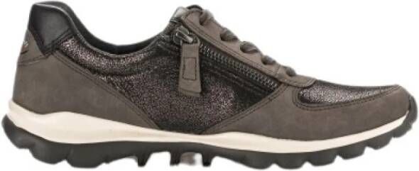 Gabor Rollingsoft Sneaker 36.968.65 Vulcano Antraciet Grijs - Foto 4