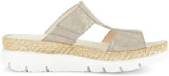 Gabor Iridescent beige leren muiltjes Beige Dames - Foto 2