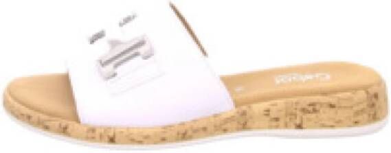 Gabor Slippers Rhodos zomerschoen instapschoen comfortabele schoen in breedte g (=breed)