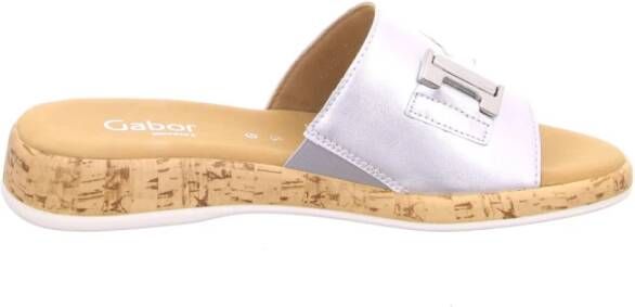 Gabor Comfortabele Slippers in effen kleur - Foto 2