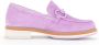 Gabor Comfortabele Suède Loafer voor Dames Purple Dames - Thumbnail 2