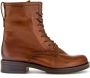 Gabor Comfortabele veterschoenen van glad leer Brown Dames - Thumbnail 2