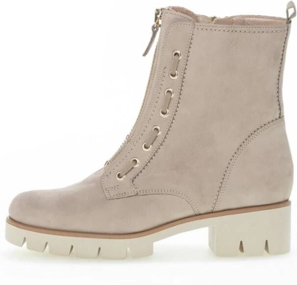 Gabor Laarsjes blokhak plateau laarzen met modieuze openingen