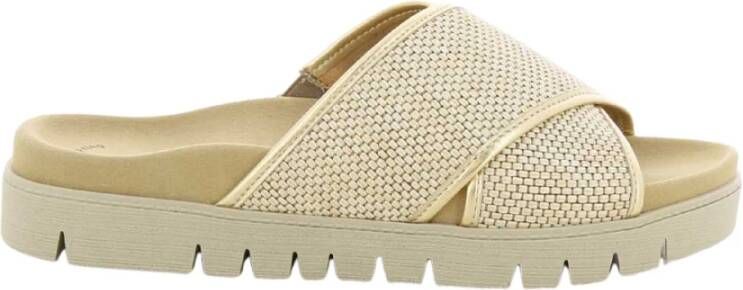 Gabor Beige Damessandaal Zomer Slide