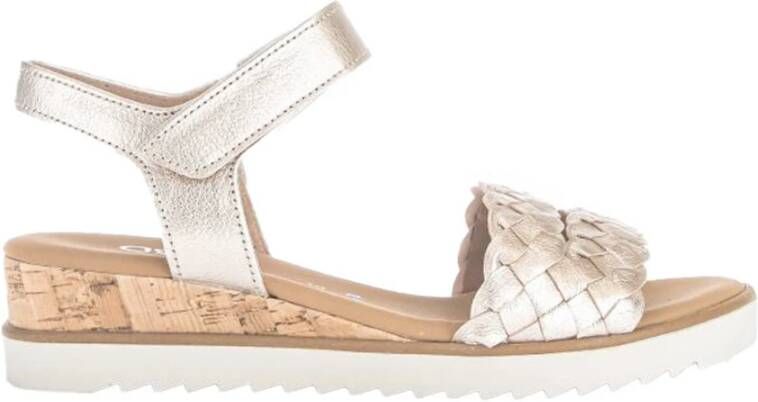 Gabor Dames sandalen met hak Beige Dames