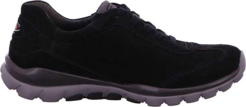 Gabor Rollingsoft Sneakers met sleehak met logo-opdruk op de hiel vrijetijdsschoen lage schoen veterschoen - Foto 4