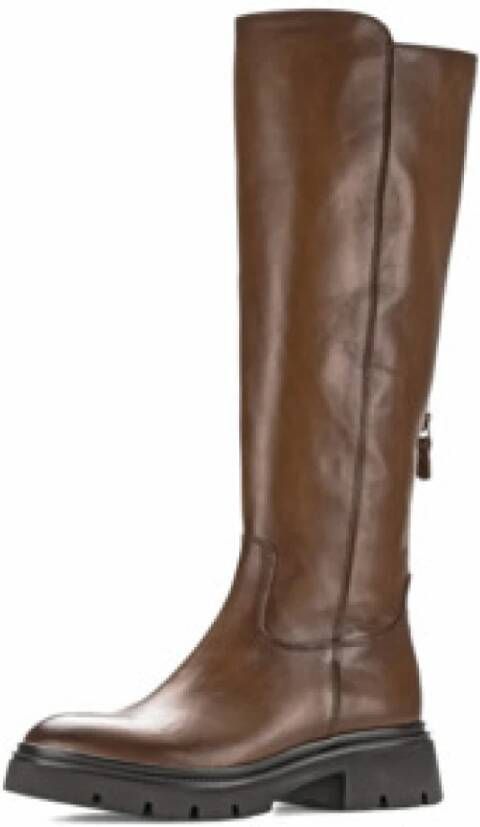 Gabor Stijlvolle leren laarzen met microvel details - Foto 3