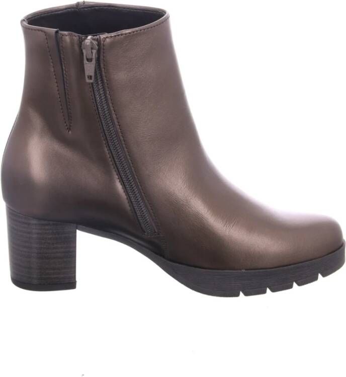 Gabor 52.071.15 City Bronce Mel-kort laarsje korte laars metalli kort laarsje hak - Foto 3